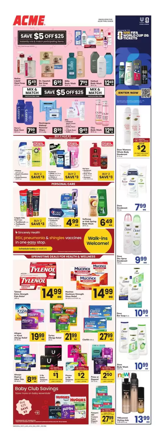 ACME catalogue in Scarsdale NY | Acme Markets - GMI | 2026-04-03T00:00:00.000Z - 2026-04-16T00:00:00.000Z