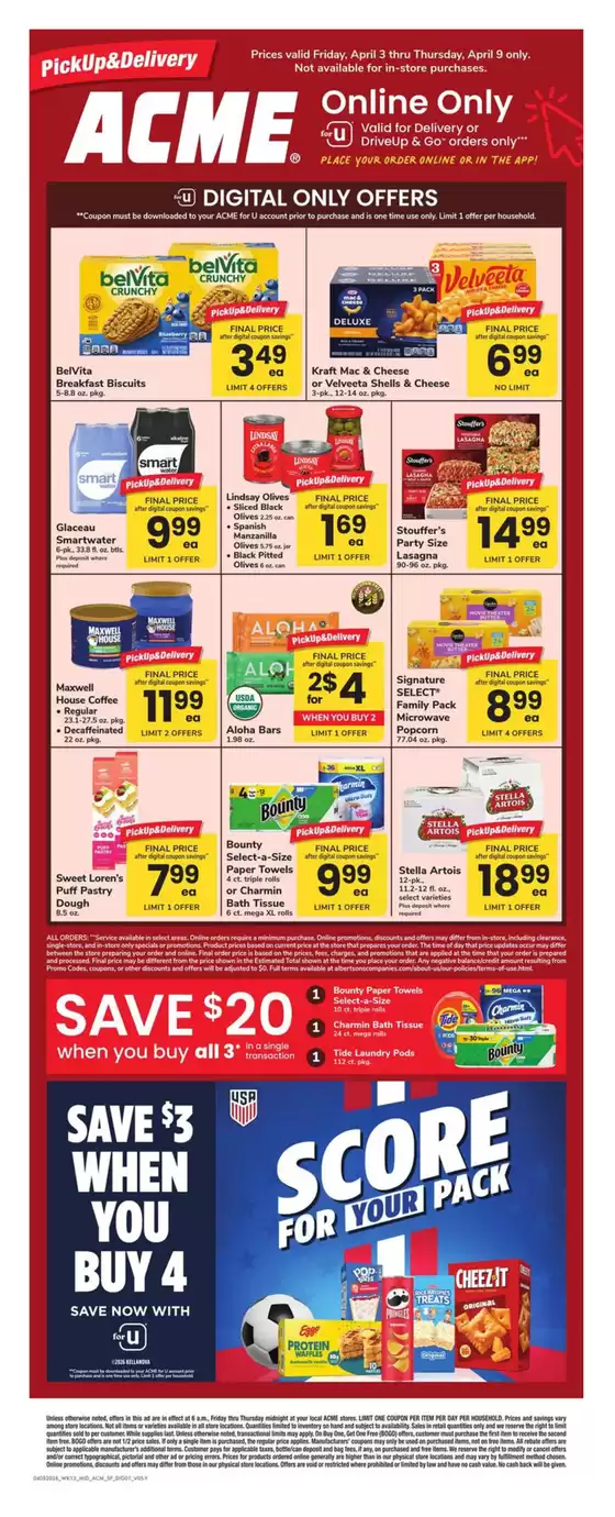 ACME catalogue in Scarsdale NY | Acme Markets - SP | 2026-04-03T00:00:00.000Z - 2026-04-09T00:00:00.000Z