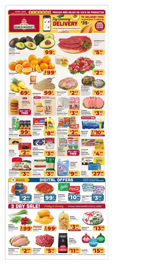 Los Altos Ranch Market catalogue | Wide range of offers | 2026-04-08T00:00:00.000Z - 2026-04-14T00:00:00.000Z