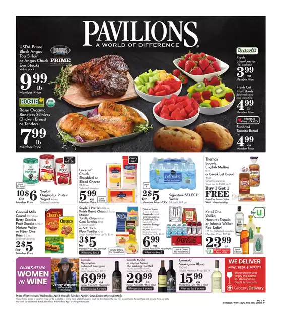 Pavilions catalogue in Los Angeles CA | Weekly Ad | 2026-04-08T00:00:00.000Z - 2026-04-14T00:00:00.000Z