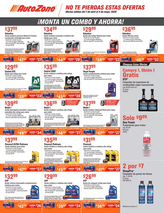 AutoZone catalogue in Norwich OH | Weekly Ad AutoZone | 2026-04-07T00:00:00.000Z - 2026-05-04T00:00:00.000Z