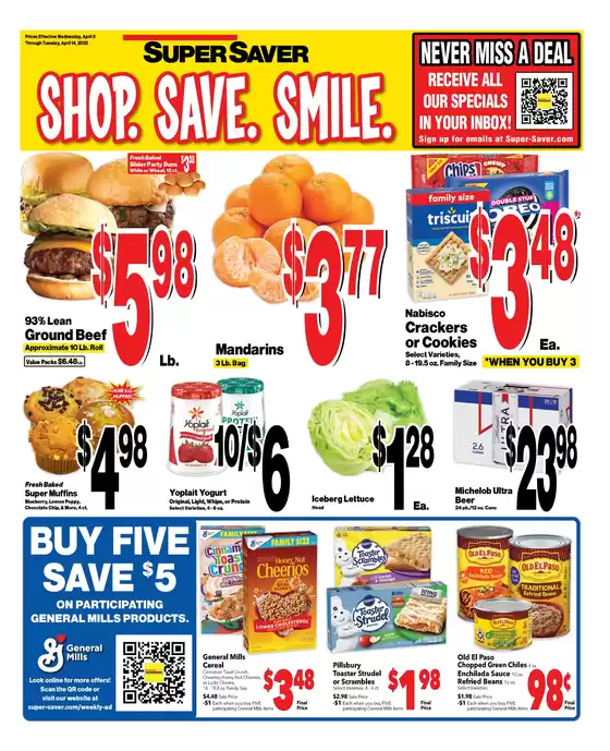 Super Saver catalogue | Our best offers for you | 2026-04-08T00:00:00.000Z - 2026-04-14T00:00:00.000Z