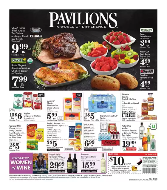 Pavilions catalogue | Weekly Ad | 2026-04-08T00:00:00.000Z - 2026-04-14T00:00:00.000Z