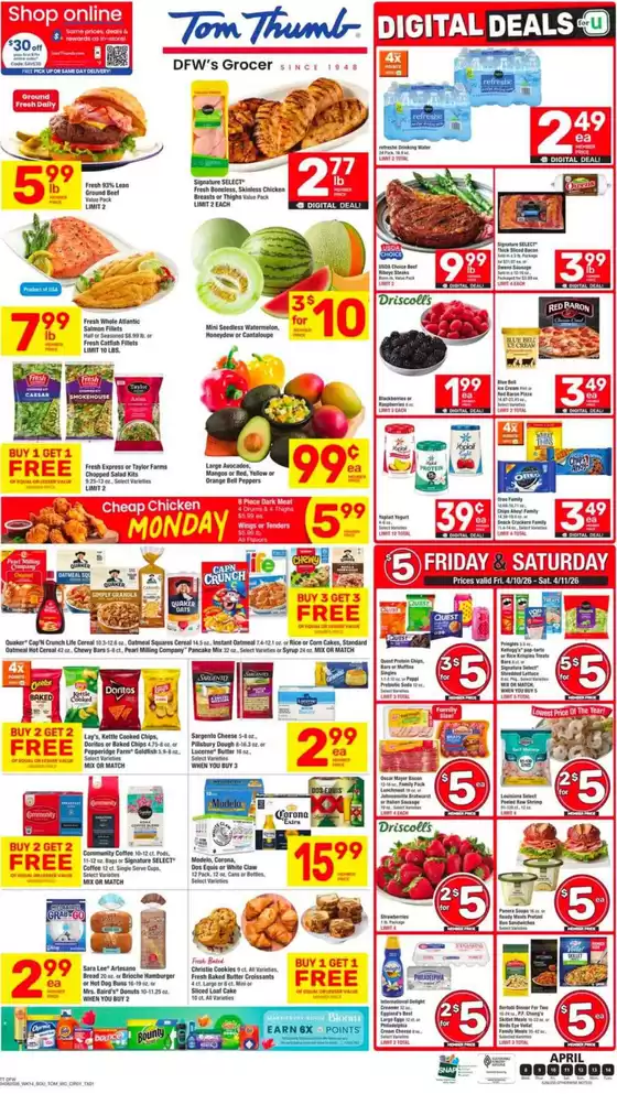Tom Thumb catalogue | Top offers for smart savers | 2026-04-08T00:00:00.000Z - 2026-04-14T00:00:00.000Z