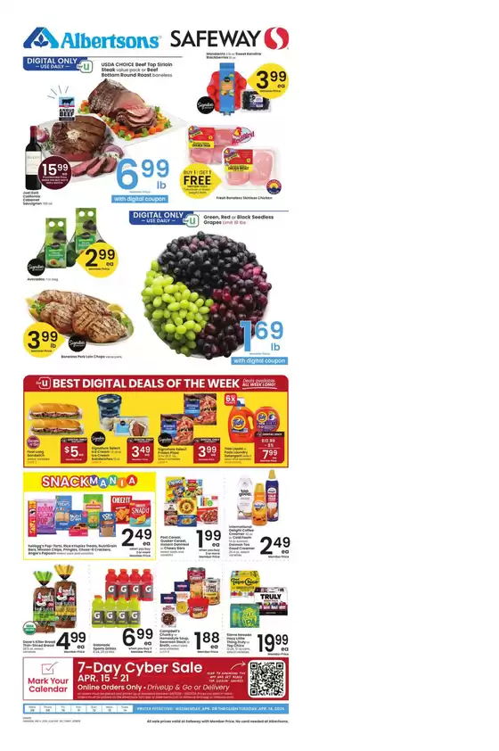Albertsons catalogue | Current special promotions | 2026-04-08T00:00:00.000Z - 2026-04-14T00:00:00.000Z
