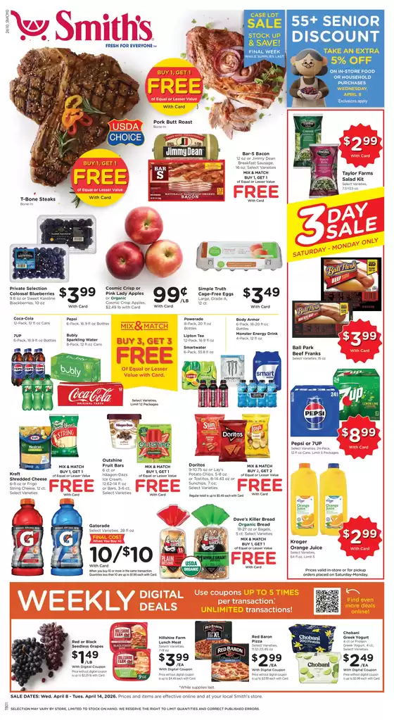 Smith's catalogue | Current deals and offers | 2026-04-08T00:00:00.000Z - 2026-04-14T00:00:00.000Z