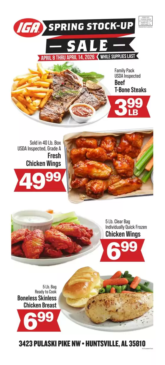 IGA catalogue in Jacksonville FL | Current bargains and offers | 2026-04-08T00:00:00.000Z - 2026-04-14T00:00:00.000Z