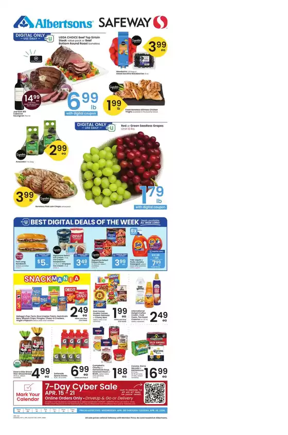 Safeway catalogue | Great offer for bargain hunters | 2026-04-08T00:00:00.000Z - 2026-04-14T00:00:00.000Z