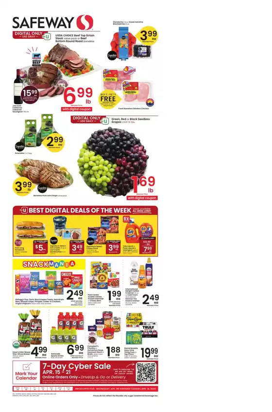 Safeway catalogue | Current bargains and offers | 2026-04-08T00:00:00.000Z - 2026-04-14T00:00:00.000Z