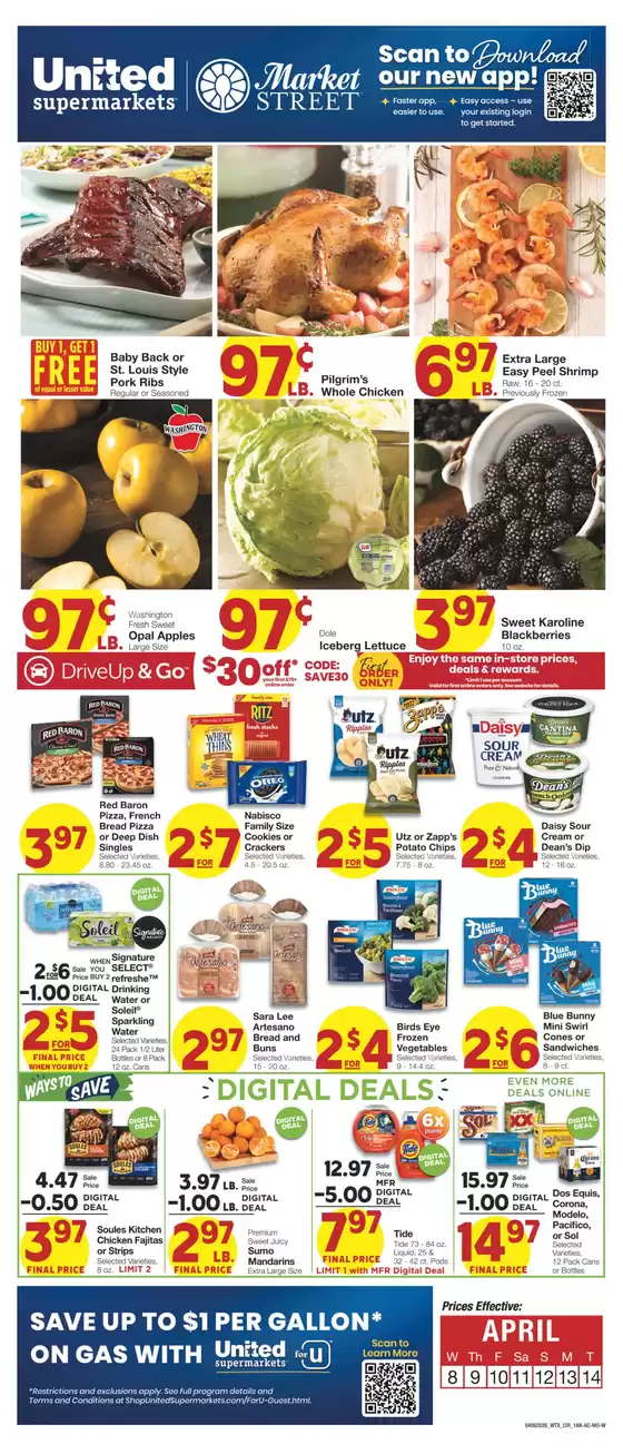 Market Street catalogue | Current bargains and offers | 2026-04-07T00:00:00.000Z - 2026-04-14T00:00:00.000Z