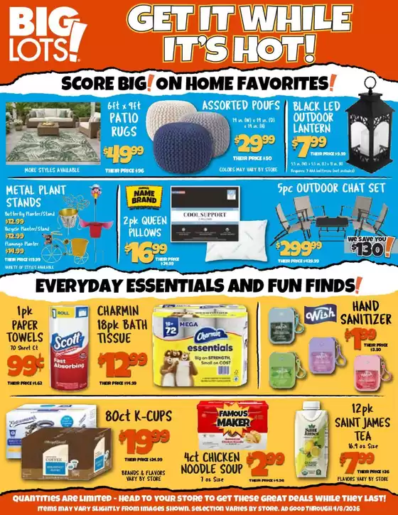 Big Lots catalogue in Palmdale CA | Big Lots weekly ad | 2026-04-08T00:00:00.000Z - 2026-04-08T00:00:00.000Z