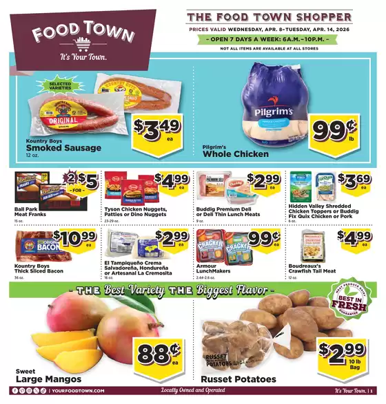 Food Town catalogue | FoodTownInStoreAd | 2026-04-08T00:00:00.000Z - 2026-04-14T00:00:00.000Z