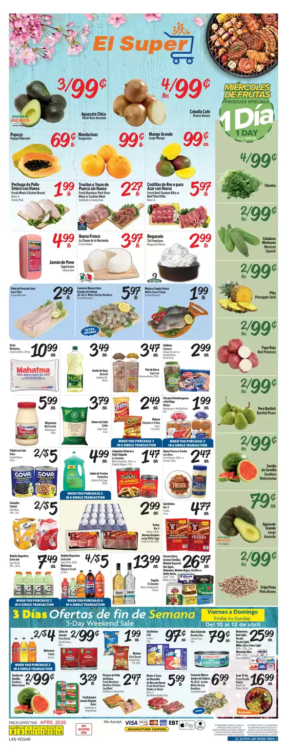 El Super catalogue | Current bargains and offers | 2026-04-08T00:00:00.000Z - 2026-04-14T00:00:00.000Z