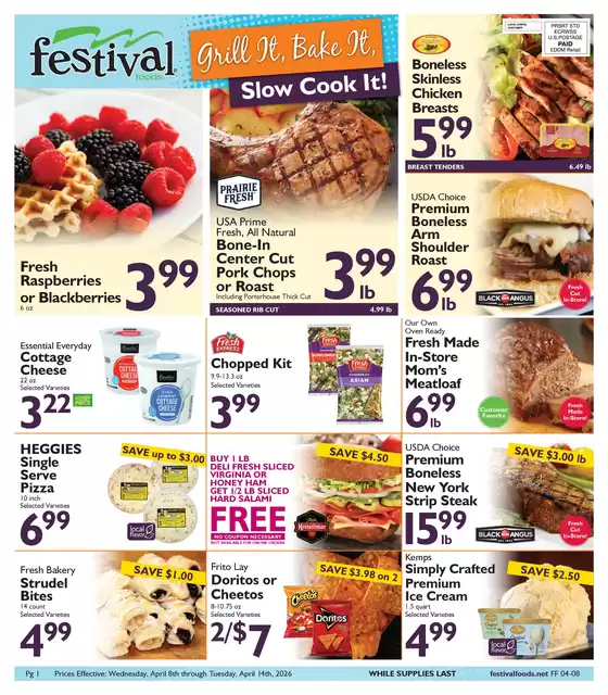 Festival Foods catalogue | Festival Foods weekly ad | 2026-04-08T00:00:00.000Z - 2026-04-14T00:00:00.000Z