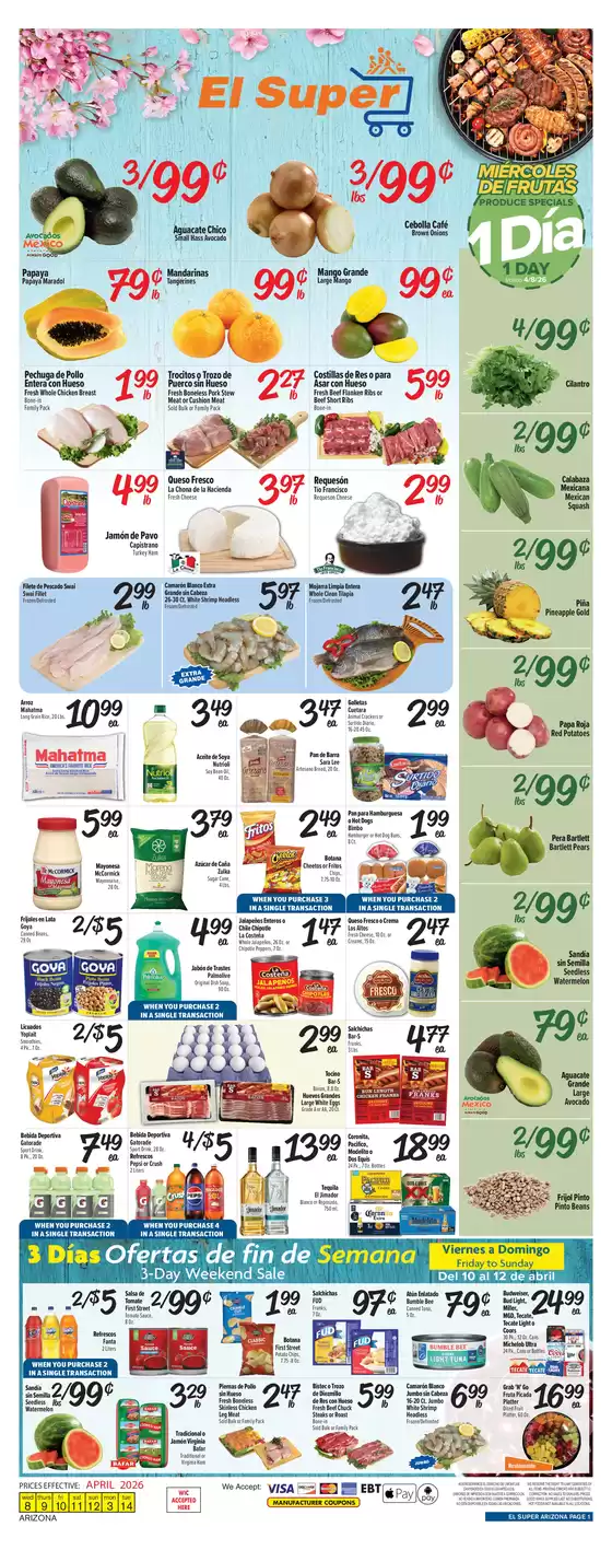 El Super catalogue | Top deals and discounts | 2026-04-08T00:00:00.000Z - 2026-04-14T00:00:00.000Z