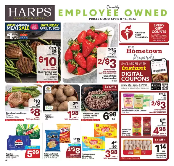 Harp's Market catalogue | Great offer for all customers | 2026-04-08T00:00:00.000Z - 2026-04-14T00:00:00.000Z