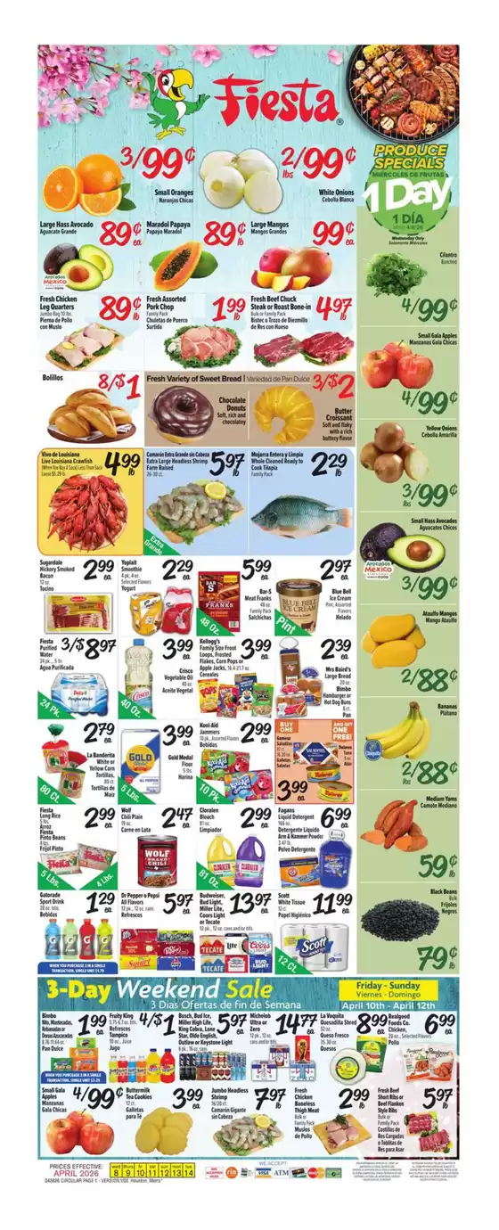 Fiesta Mart catalogue | Current deals and offers | 2026-04-08T00:00:00.000Z - 2026-04-14T00:00:00.000Z