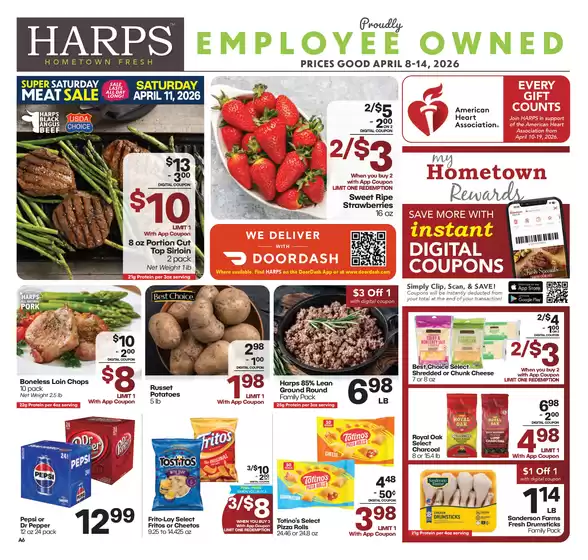 Harp's Market catalogue | Top deals and discounts | 2026-04-08T00:00:00.000Z - 2026-04-14T00:00:00.000Z