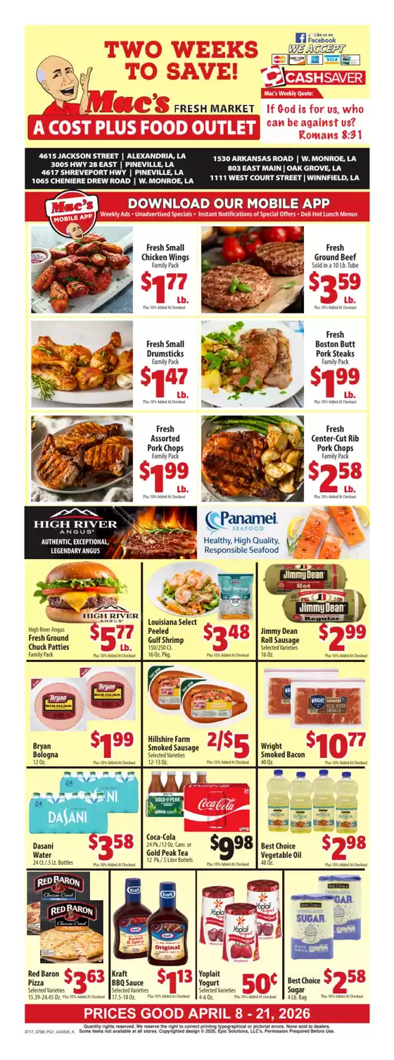 Mac's Market catalogue | Top offers for all bargain hunters | 2026-04-08T00:00:00.000Z - 2026-04-21T00:00:00.000Z