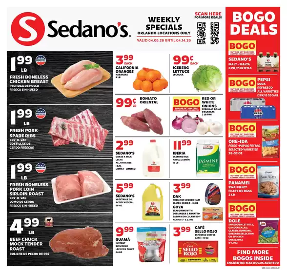Sedano's catalogue | Exclusive deals for our customers | 2026-04-08T00:00:00.000Z - 2026-04-14T00:00:00.000Z