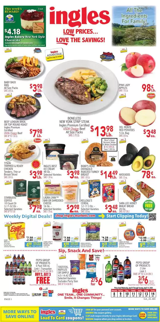 Ingles Markets catalogue | New offers to discover | 2026-04-08T00:00:00.000Z - 2026-04-14T00:00:00.000Z