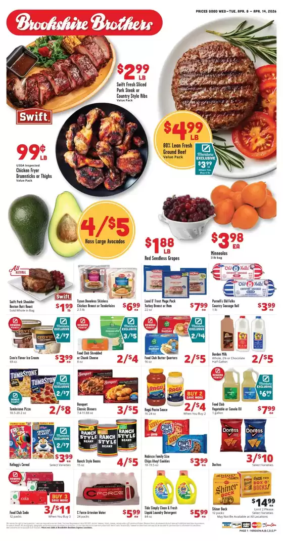 Brookshire Brothers catalogue | Save now with our deals | 2026-04-08T00:00:00.000Z - 2026-04-14T00:00:00.000Z