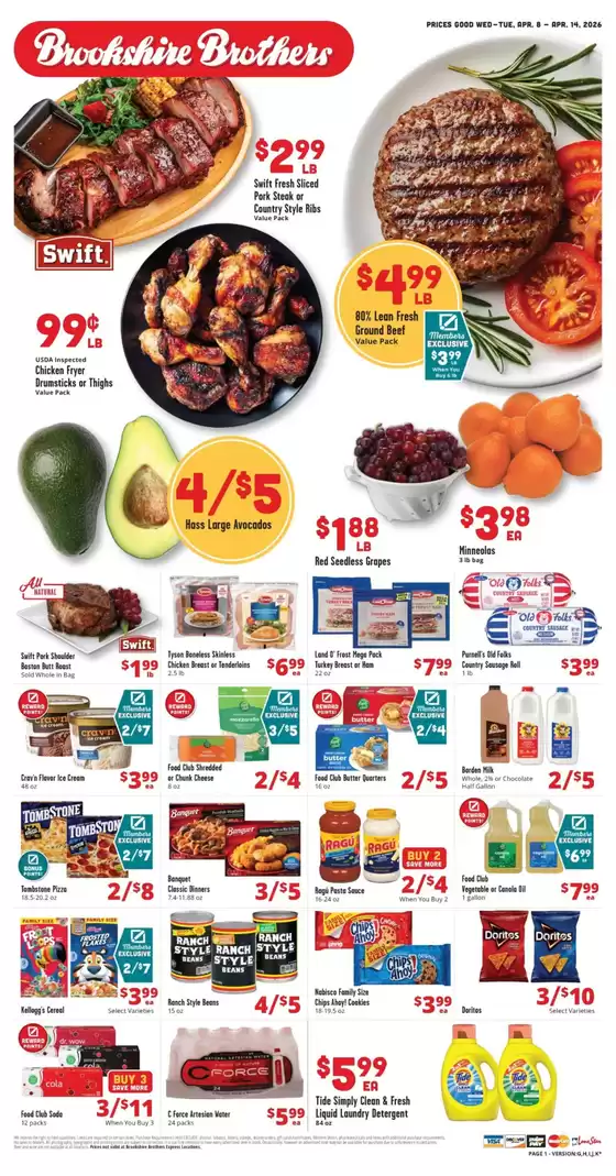 Brookshire Brothers catalogue | Our best bargains | 2026-04-08T00:00:00.000Z - 2026-04-14T00:00:00.000Z
