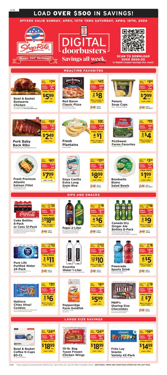 ShopRite catalogue | Top offers for all bargain hunters | 2026-04-09T00:00:00.000Z - 2026-04-18T00:00:00.000Z