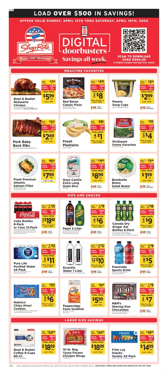 ShopRite catalogue | Great discounts on selected products | 2026-04-09T00:00:00.000Z - 2026-04-18T00:00:00.000Z