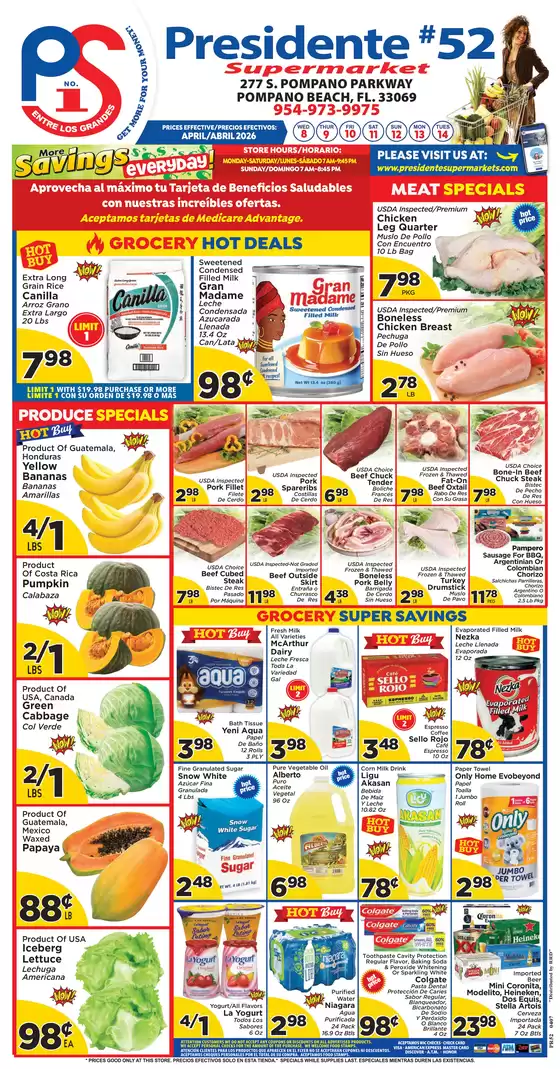 Presidente catalogue | Wide range of offers | 2026-04-01T00:00:00.000Z - 2026-04-30T00:00:00.000Z