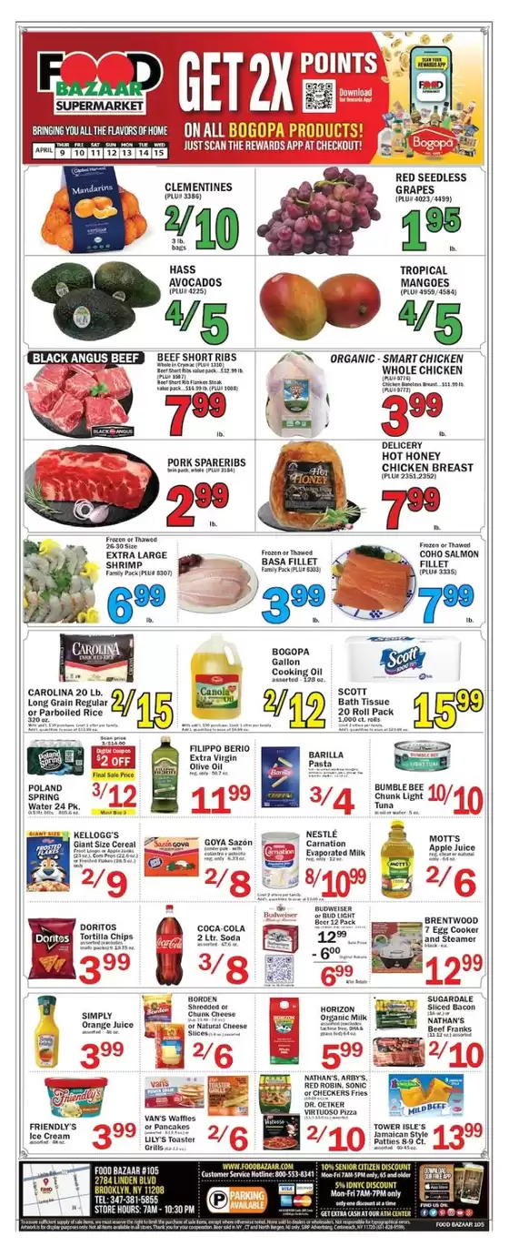 Food Bazaar catalogue | Top offers for all bargain hunters | 2026-04-09T00:00:00.000Z - 2026-04-15T00:00:00.000Z