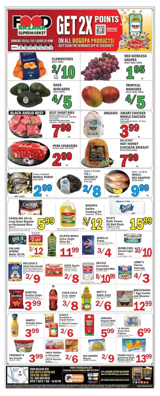 Food Bazaar catalogue | Exclusive deals and bargains | 2026-04-09T00:00:00.000Z - 2026-04-15T00:00:00.000Z