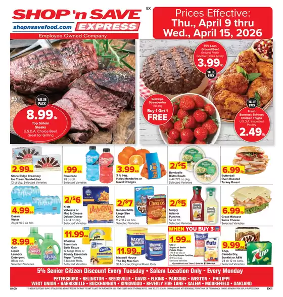 Shop 'n Save catalogue | Current special promotions | 2026-04-09T00:00:00.000Z - 2026-04-15T00:00:00.000Z