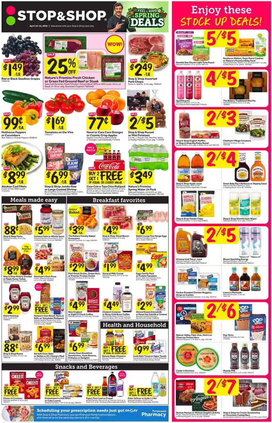 Stop&Shop catalogue | Current deals and offers | 2026-04-10T00:00:00.000Z - 2026-04-16T00:00:00.000Z