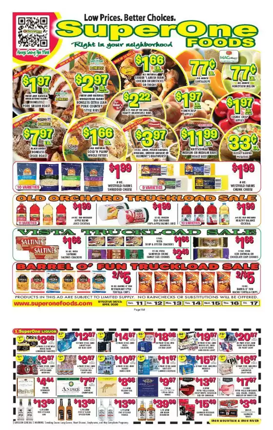 Super One Foods catalogue | Weekly Ad Savings | 2026-04-04T00:00:00.000Z - 2026-04-17T00:00:00.000Z