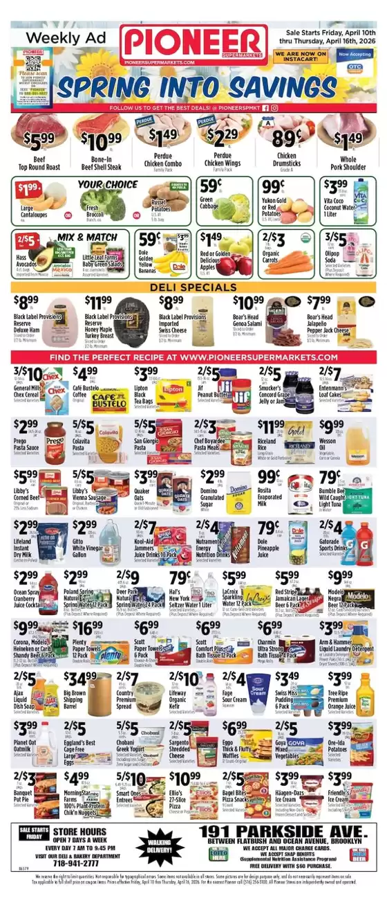Pioneer Supermarkets catalogue | Our best deals for you | 2026-04-10T00:00:00.000Z - 2026-04-16T00:00:00.000Z