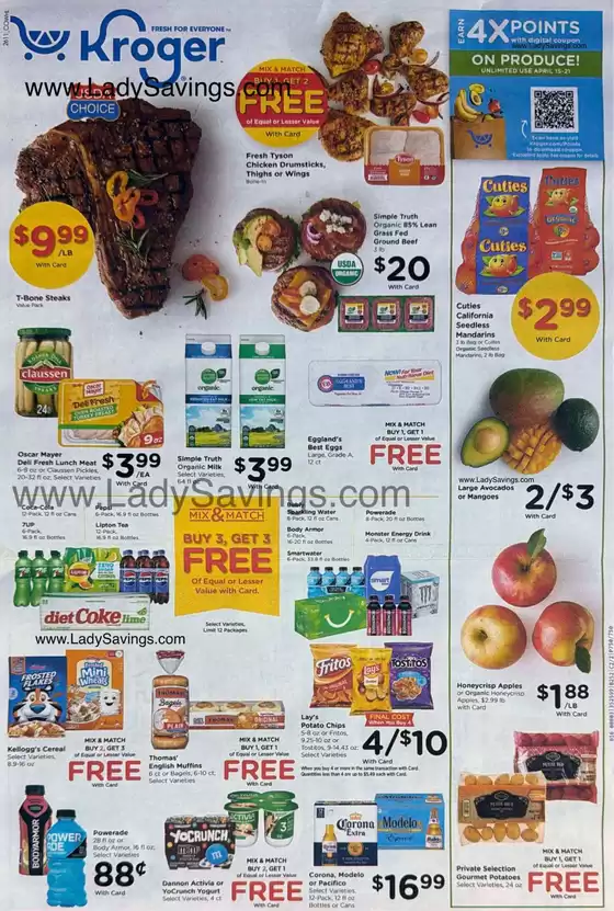 Kroger catalogue | Weekly Ads Kroger | 2026-04-15T00:00:00.000Z - 2026-04-21T00:00:00.000Z