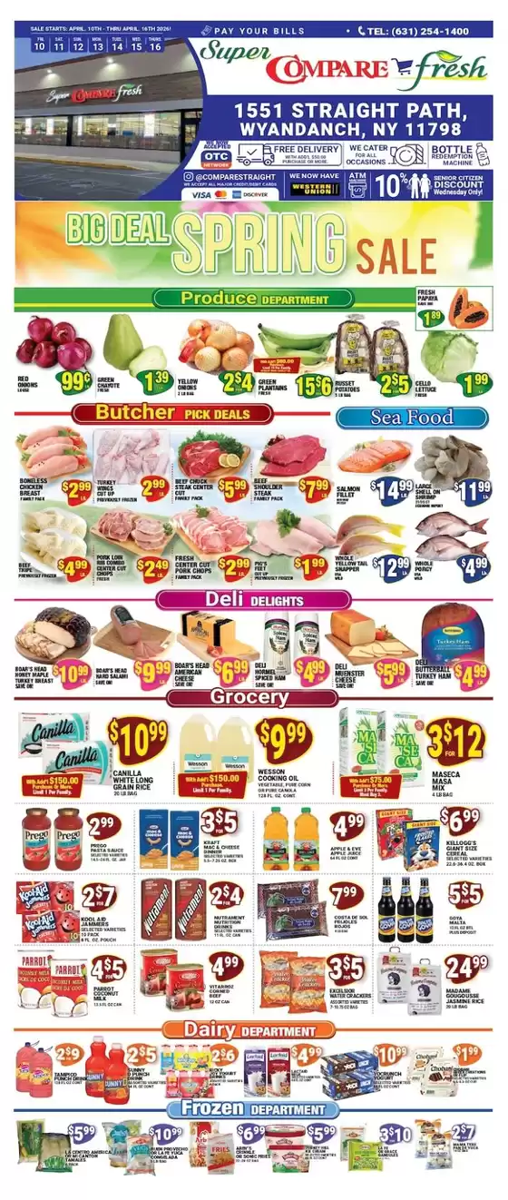 Compare Foods catalogue | Save now with our deals | 2026-04-10T00:00:00.000Z - 2026-04-16T00:00:00.000Z