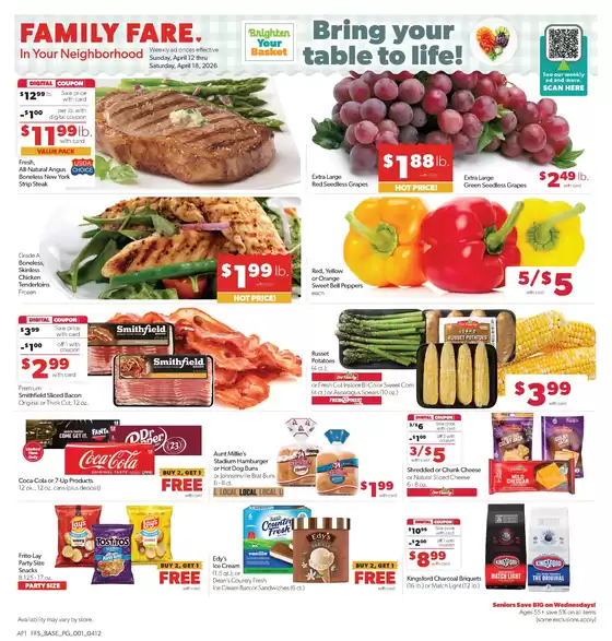 Family Fare catalogue | Great discounts on selected products | 2026-04-10T00:00:00.000Z - 2026-04-11T00:00:00.000Z