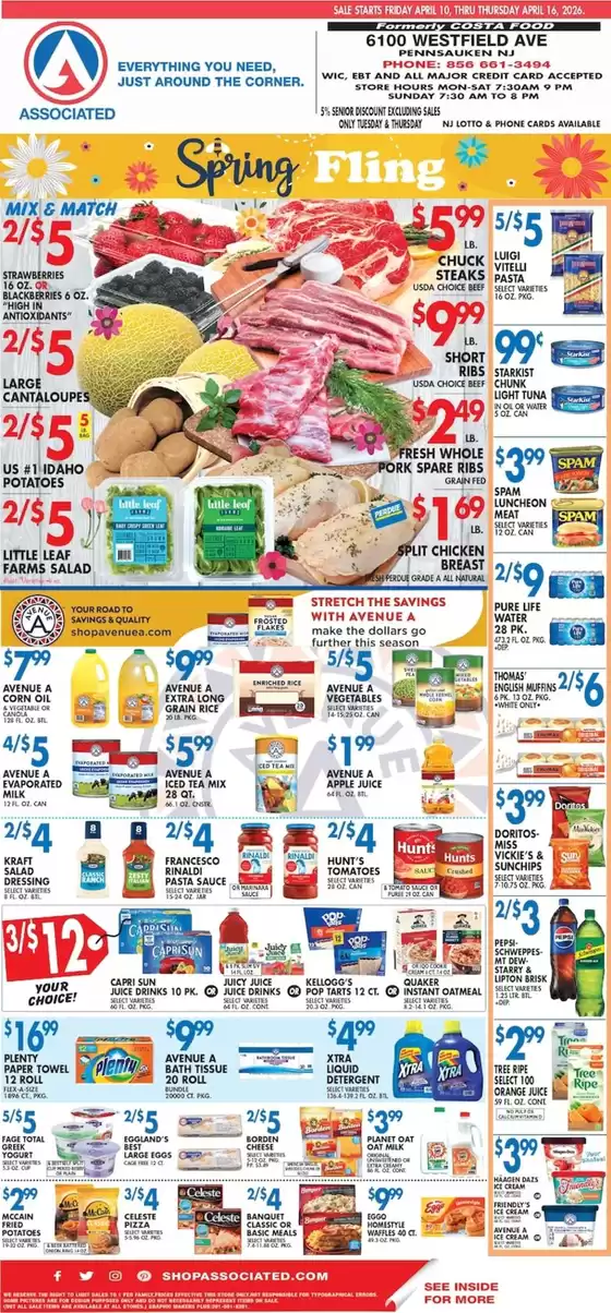 Associated catalogue | Associated weekly ad | 2026-04-10T00:00:00.000Z - 2026-04-16T00:00:00.000Z