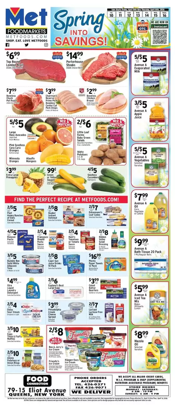 Met Foodmarkets catalogue | Exclusive bargains | 2026-04-10T00:00:00.000Z - 2026-04-16T00:00:00.000Z