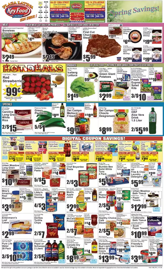 Key Food catalogue in Middle Village NY | Save now with our deals | 2026-04-13T00:00:00.000Z - 2026-04-19T00:00:00.000Z