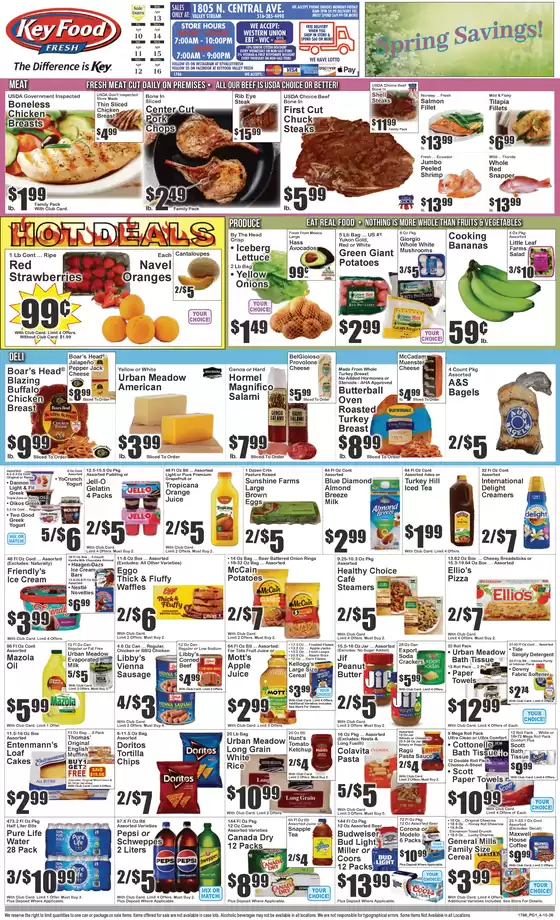 Key Food catalogue in Middle Village NY | Offers for bargain hunters | 2026-04-13T00:00:00.000Z - 2026-04-16T00:00:00.000Z