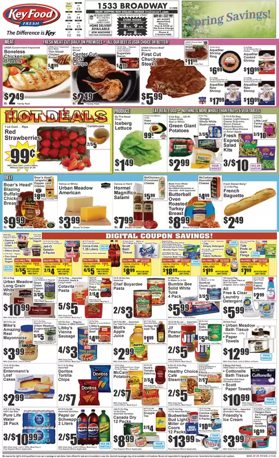 Key Food catalogue in Harrison NJ | Great offer for all customers | 2026-04-13T00:00:00.000Z - 2026-04-16T00:00:00.000Z