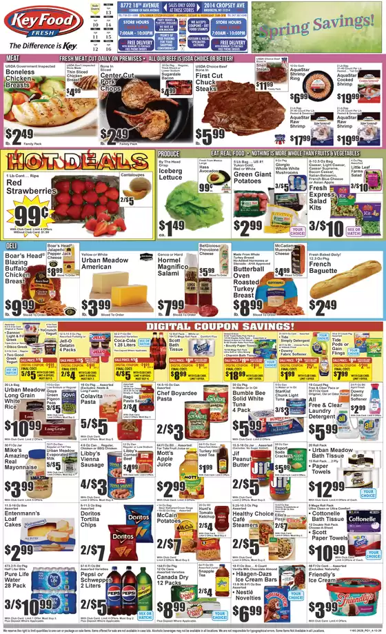 Key Food catalogue in Harrison NJ | Offers for bargain hunters | 2026-04-13T00:00:00.000Z - 2026-04-16T00:00:00.000Z