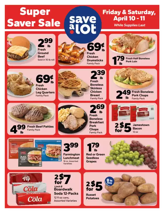 Save a Lot catalogue | Exclusive deals and bargains | 2026-04-10T00:00:00.000Z - 2026-04-11T00:00:00.000Z