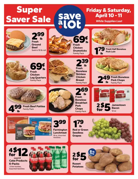 Save a Lot catalogue | Top deals and discounts | 2026-04-10T00:00:00.000Z - 2026-04-11T00:00:00.000Z