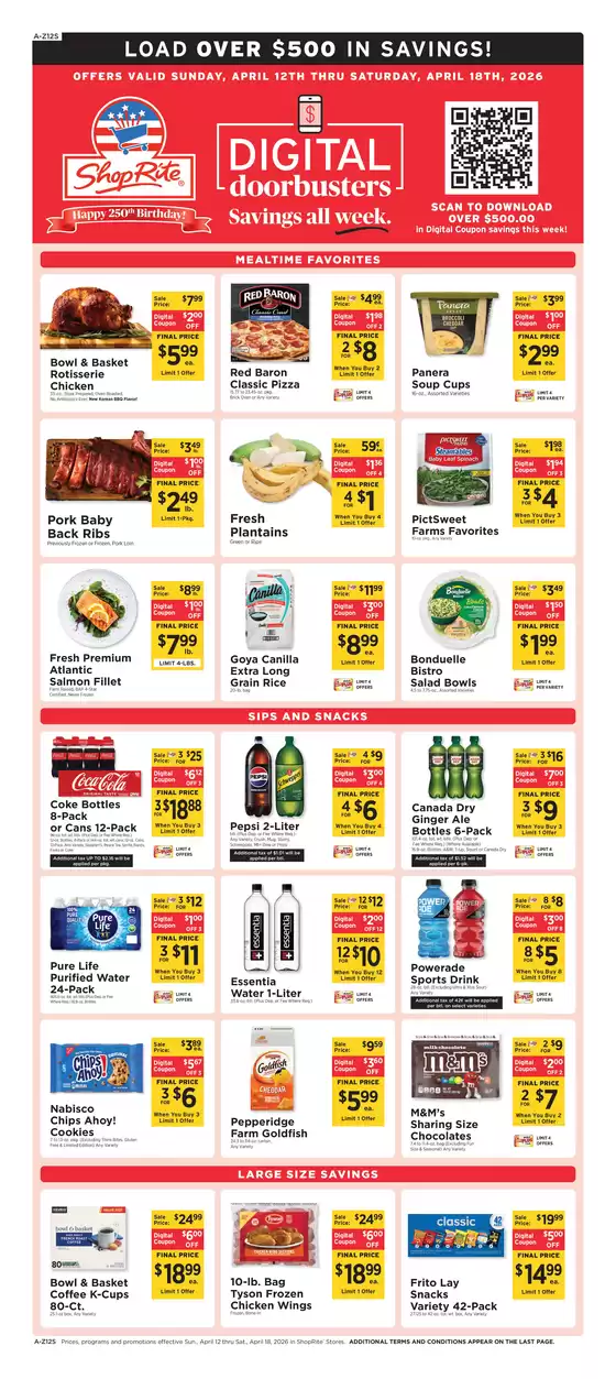ShopRite catalogue | Attractive special offers for everyone | 2026-04-09T00:00:00.000Z - 2026-04-18T00:00:00.000Z