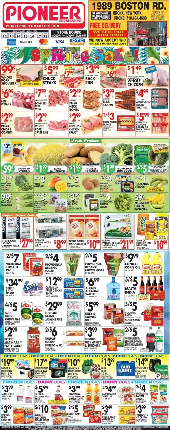 Pioneer Supermarkets catalogue | Current deals and offers | 2026-04-12T00:00:00.000Z - 2026-04-18T00:00:00.000Z