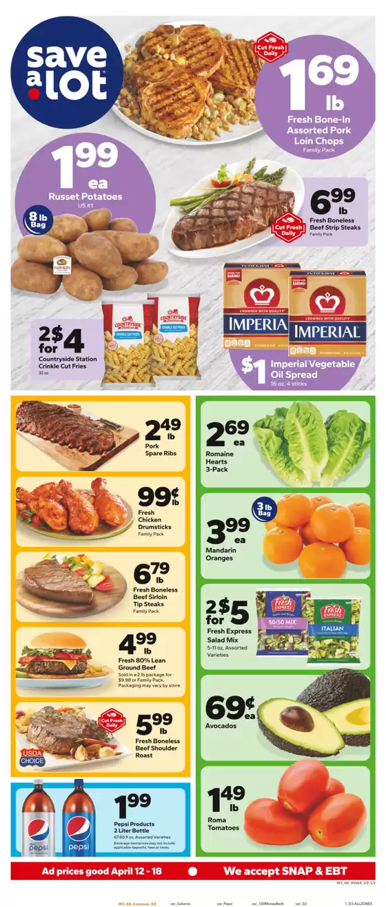 Save a Lot catalogue in Hazard KY | Current bargains and offers | 2026-04-12T00:00:00.000Z - 2026-04-18T00:00:00.000Z